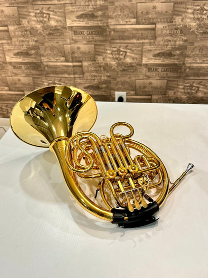 Alexander 103 Gold Lacquered, Detachable Bell, Bb/F Double French Horn (Pre-Owned)