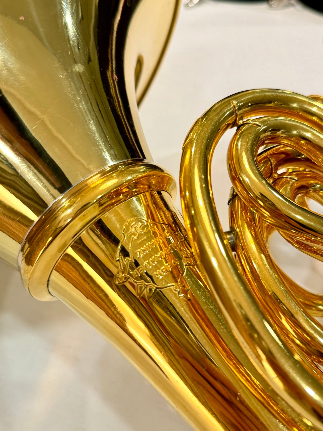 Alexander 103 Gold Lacquered, Detachable Bell, Bb/F Double French Horn - image 6