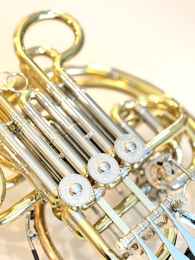 Alexander 103 Lacquered, Detachable Bell, Bb/F Double French Horn - image 3