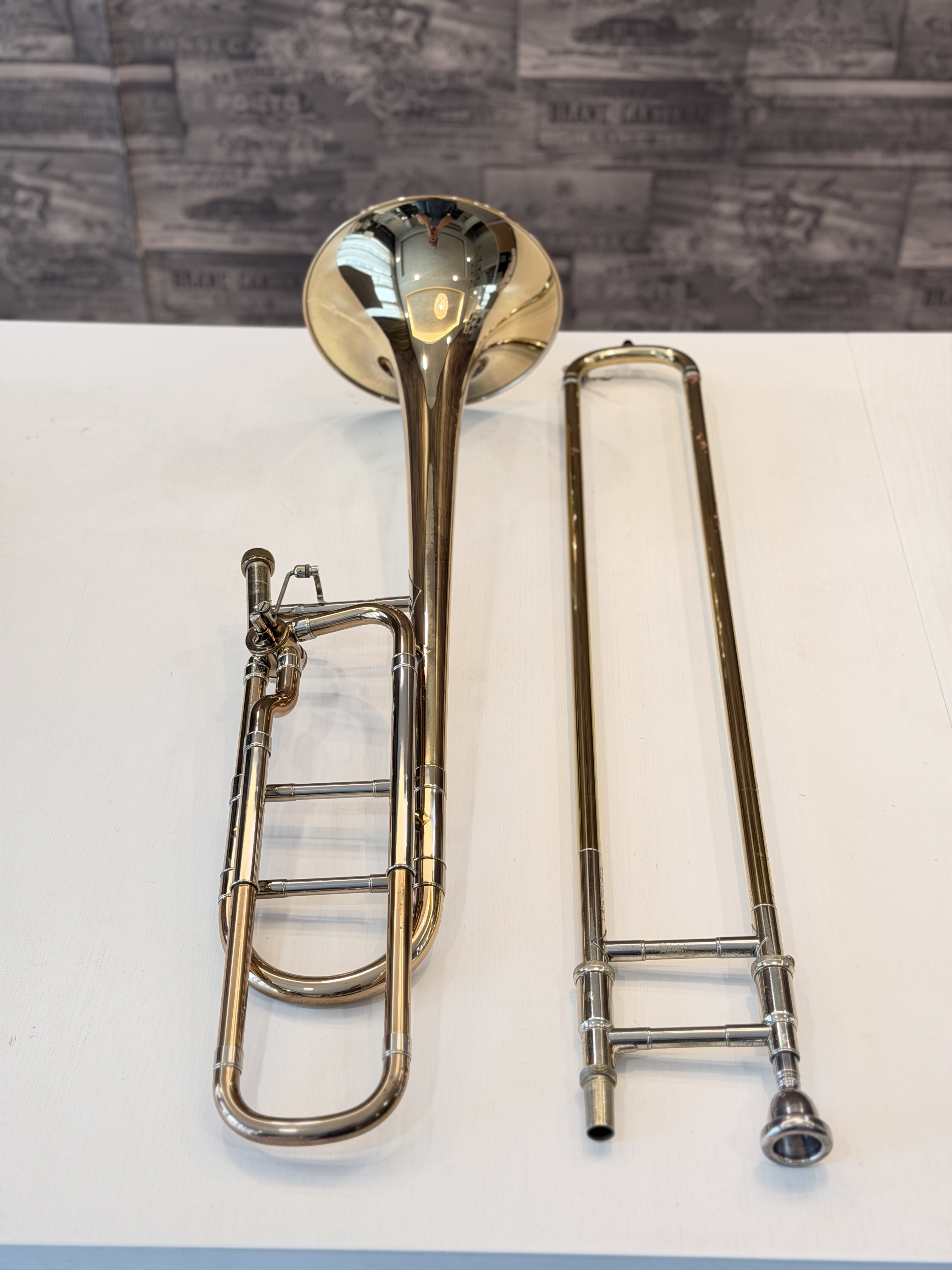 Bach 42BO Stradivarius Bb/F Tenor Trombone - image 4