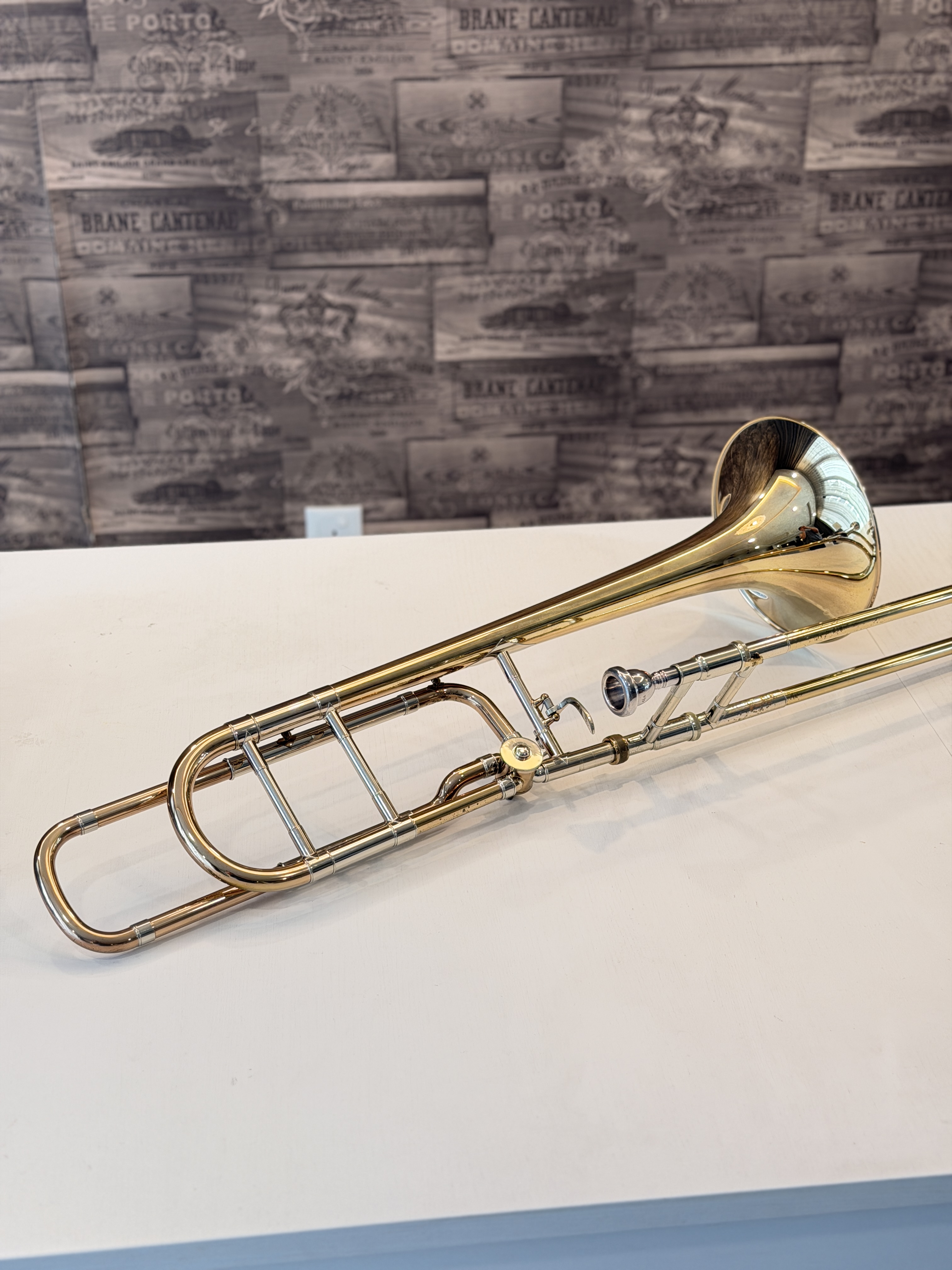 Bach 42BO Stradivarius Bb/F Tenor Trombone - image 2