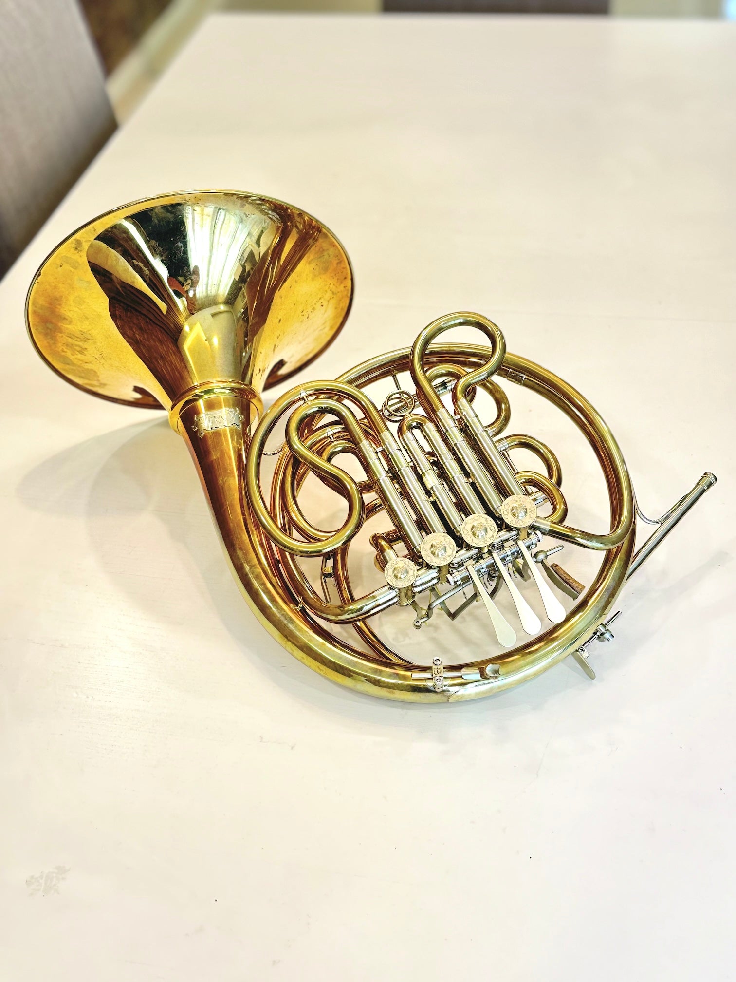Briz 2000G Unlacquered, Detachable Bell, Bb/F Double French Horn