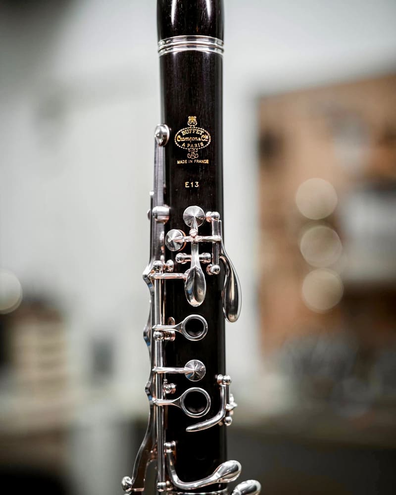 Buffet Crampon E13 A clarinet engraving, Made in France