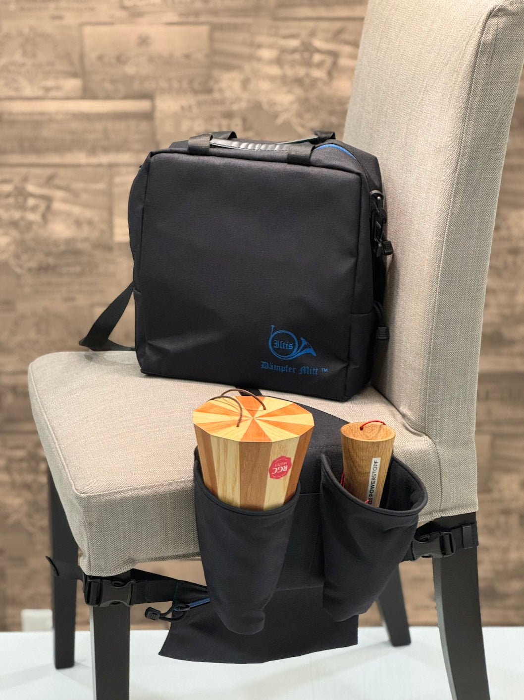 Dampfer Mitt Bag for Two Horn Mutes & Accessories