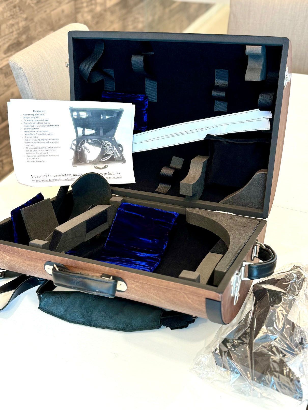 Wiseman London Wooden French Horn Case - image 5