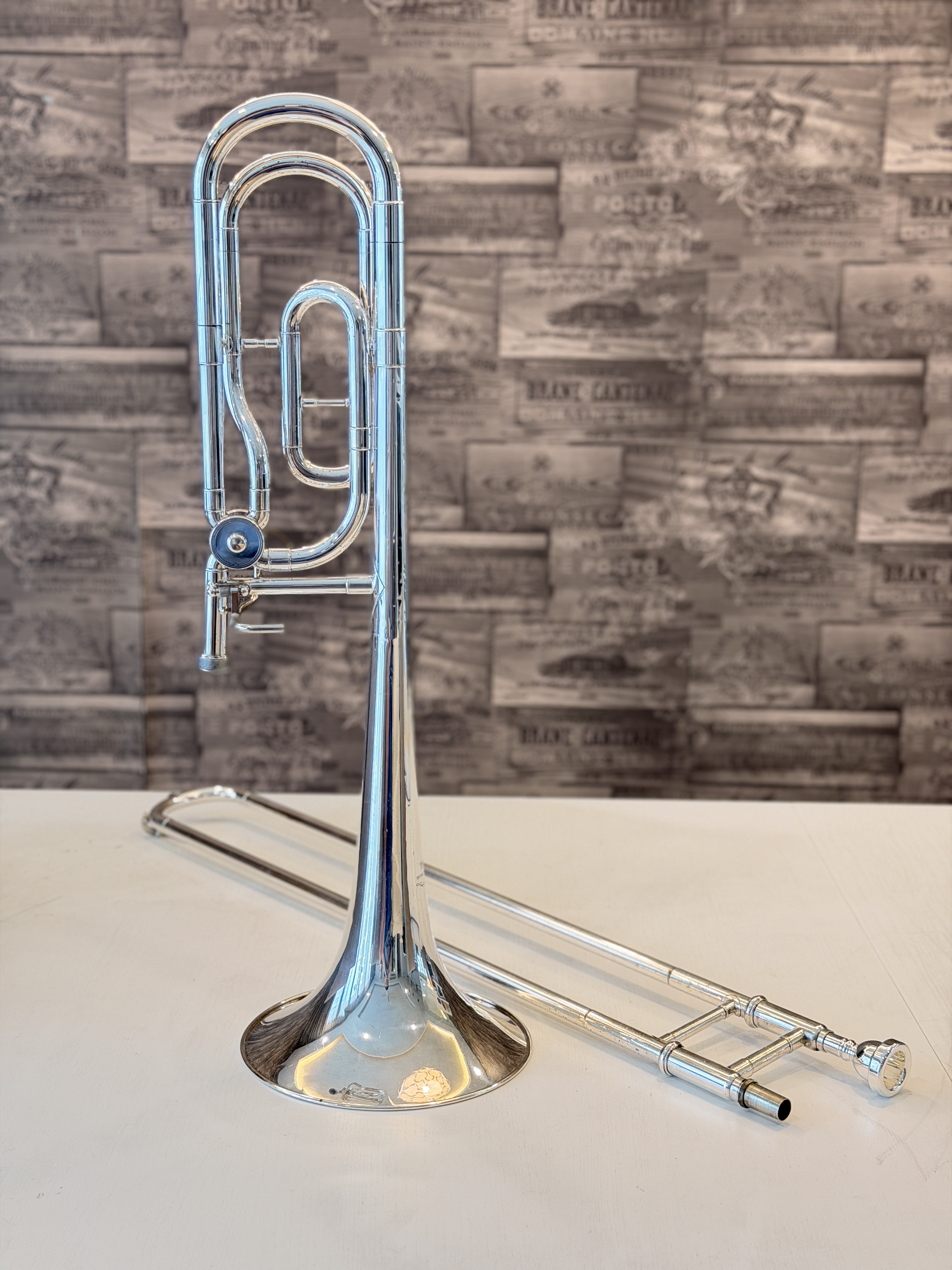 Yamaha YSL-648R Bb/F Tenor Trombone - image 2