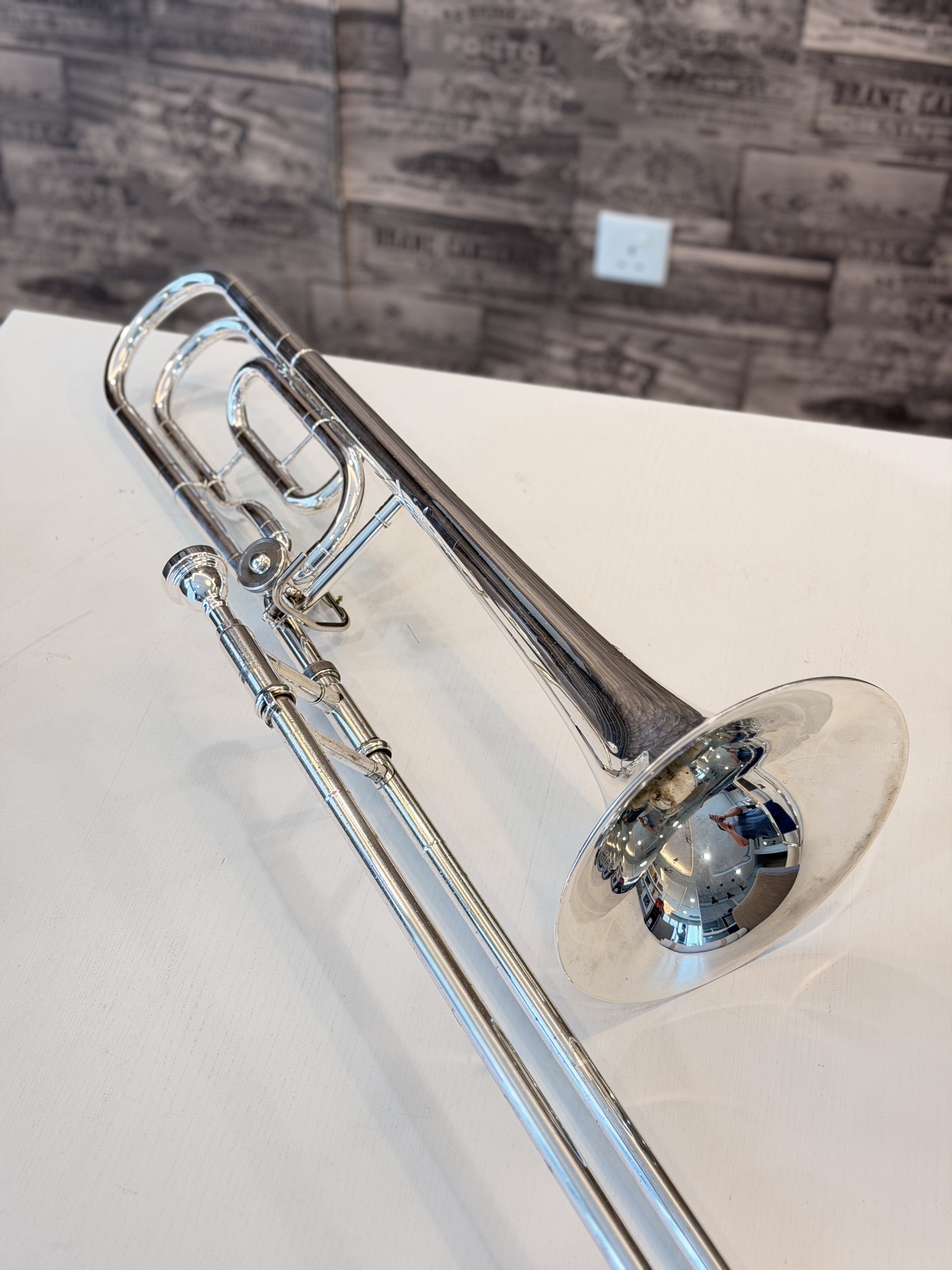 Yamaha YSL-648R Bb/F Tenor Trombone - image 7