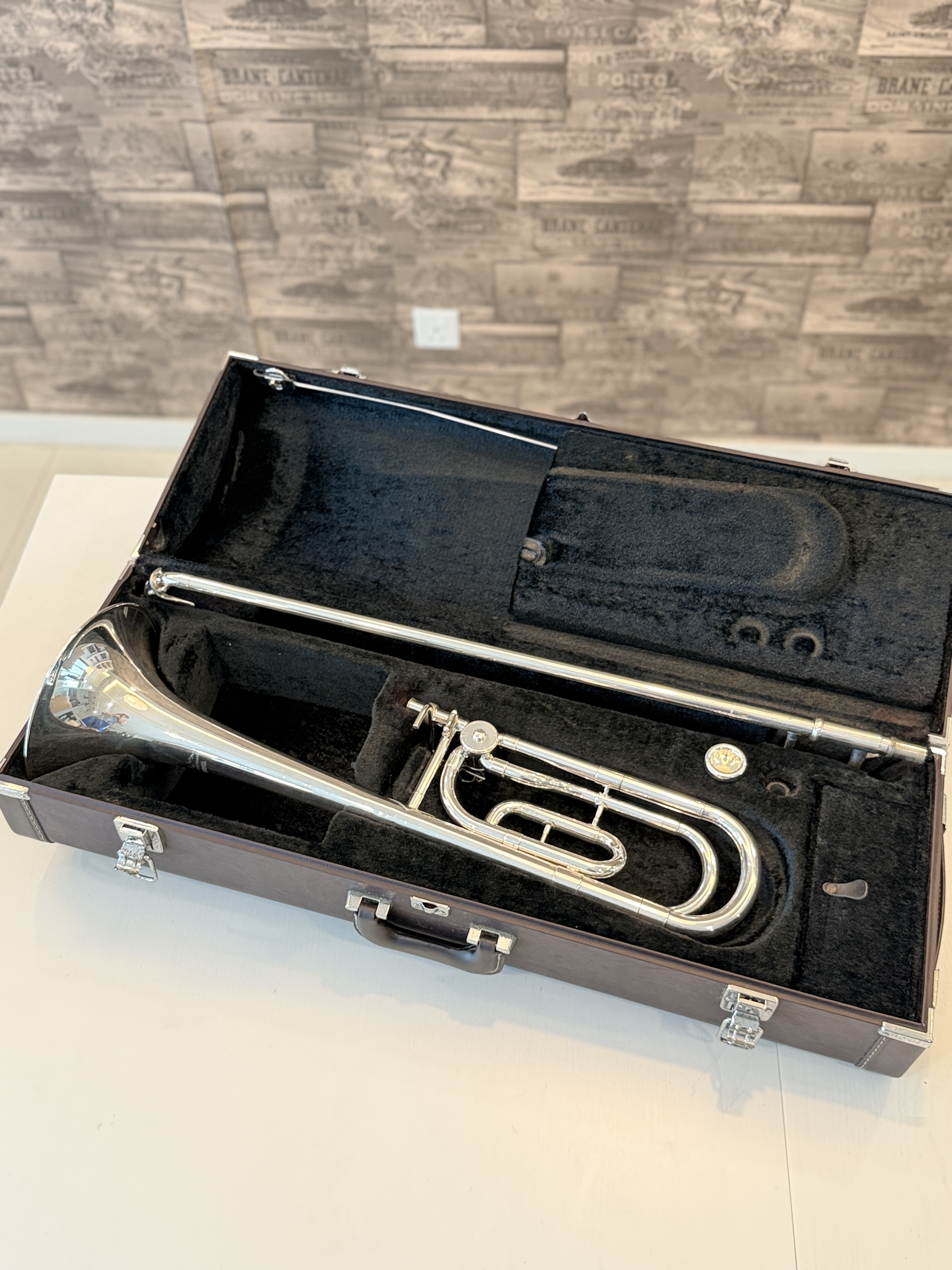 Yamaha YSL-648R Bb/F Tenor Trombone - image 8