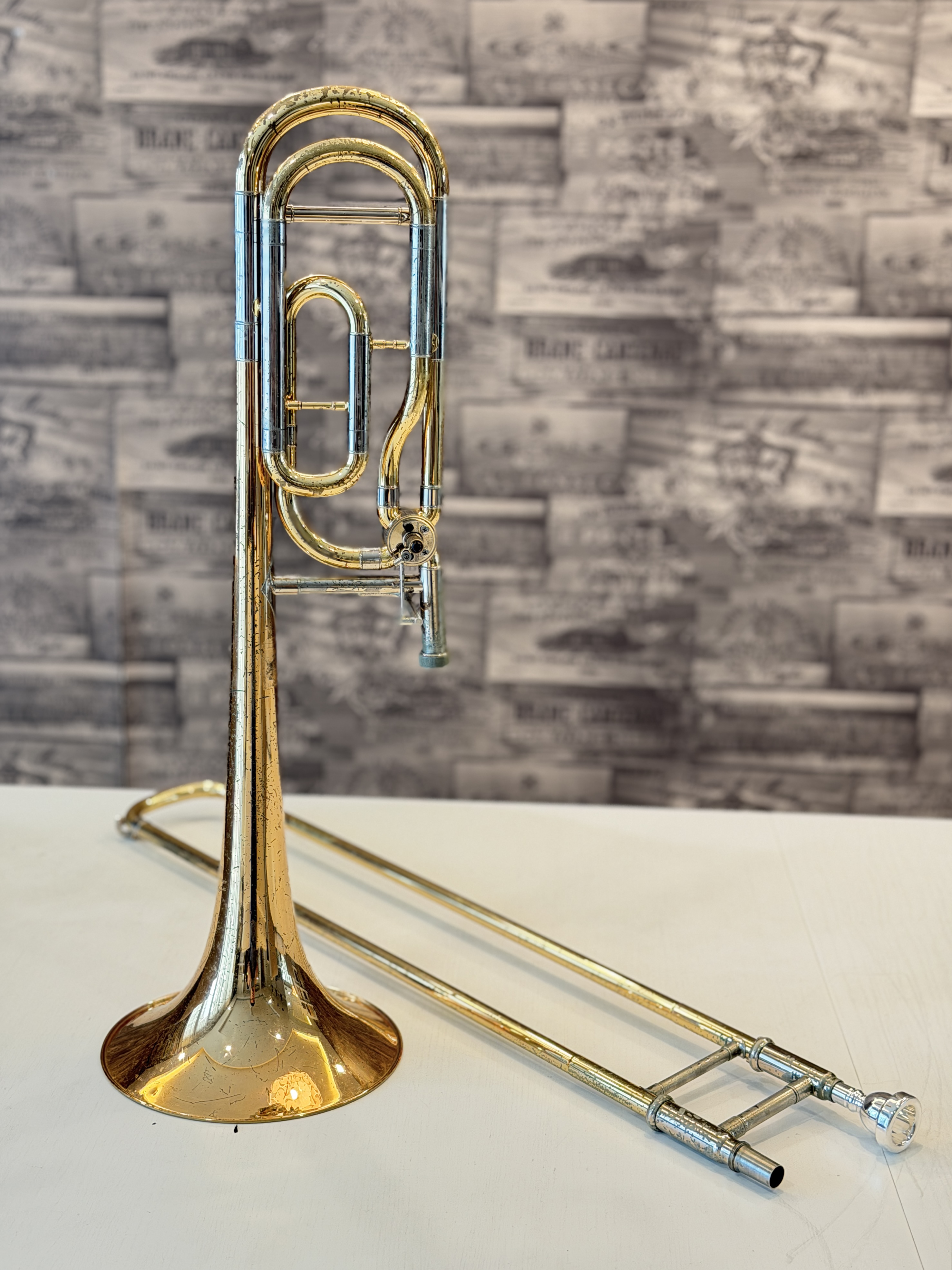 Yamaha YSL-682G Bb/F Tenor Trombone